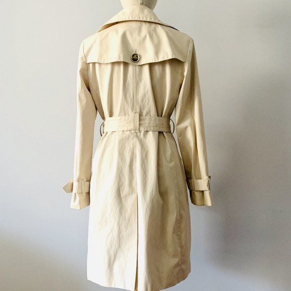 London Fog Double Breasted Trench - Picture 6 of 10